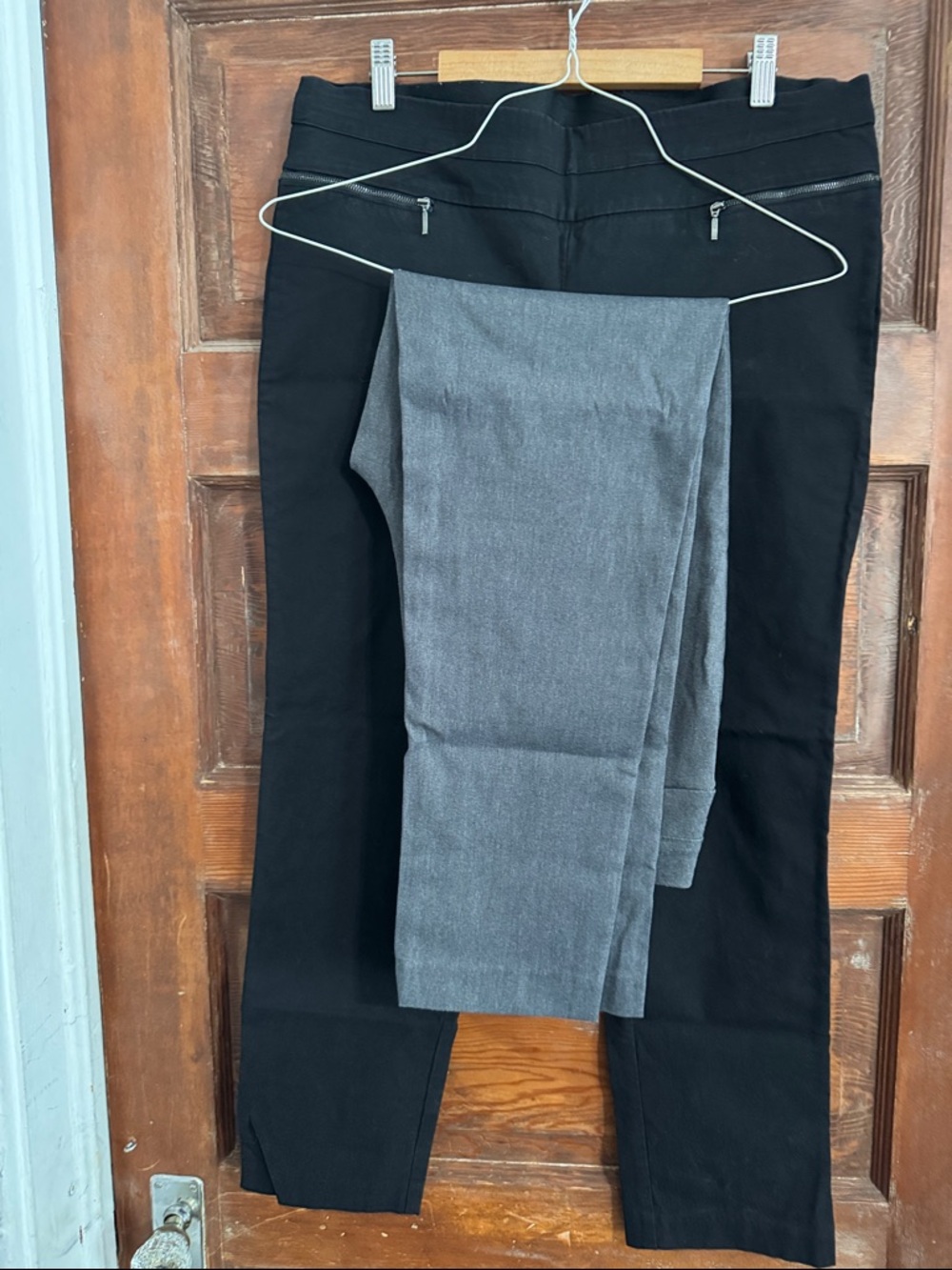 Candie's Black and Grey Dress Pants- Size XL